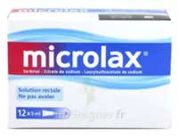 Microlax Sorbitol Citrate Et Laurilsulfoacetate De Sodium S Rect En Récipient Unidose 12récip-unidoses-can/5ml à Tours