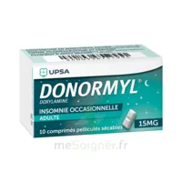 Donormyl 15 Mg Comprimés Pelliculés Sécables T/10 à Tours