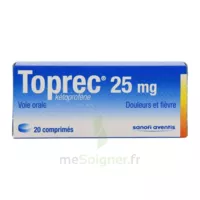 Toprec 25 Mg Comprimés Plq/20 à Tours