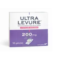 Ultra-levure 200 Mg Gélules Plq/10 à Tours