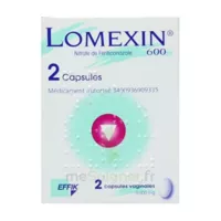 Lomexin 600 Mg Caps Molle Vaginale Plq/2 à Tours