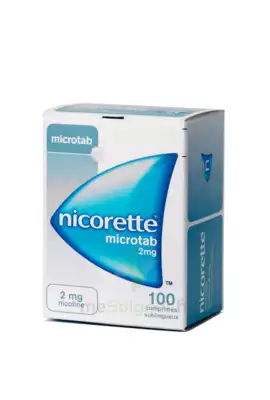 Nicorette Microtab 2 Mg, Comprimé Sublingual 100 à Tours