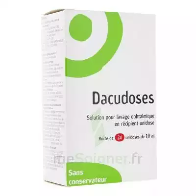 Dacudoses Solution Pour Lavement Ophtalmologique 24unid/10ml à Tours